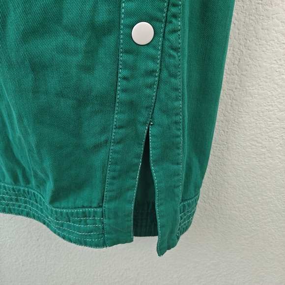 Anthropologie Maeve Elizabeth Button-Front Knee Length Dress Size 0 Women's - Picture 10 of 16